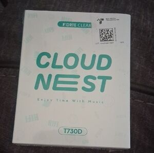 Forte Clear Earbud Headphones - Black